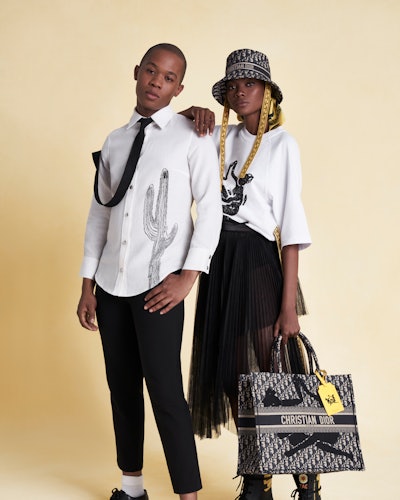 Thebe Magugu and Dior Capsule collection