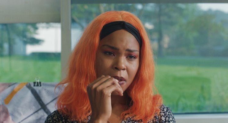 Film still from The African Desperate, by Martine Syms, featuring Cinematography by Daisy Zhou.