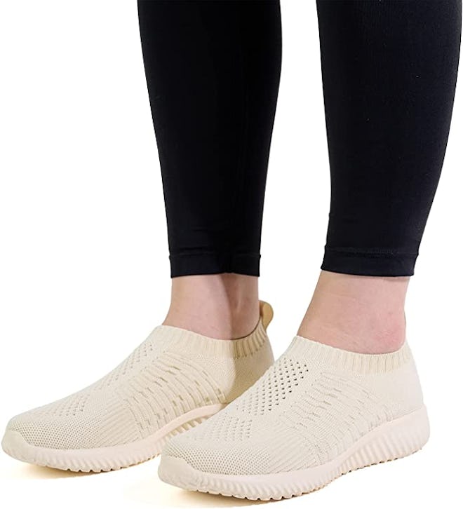 LANCROP Mesh Slip On Sneakers