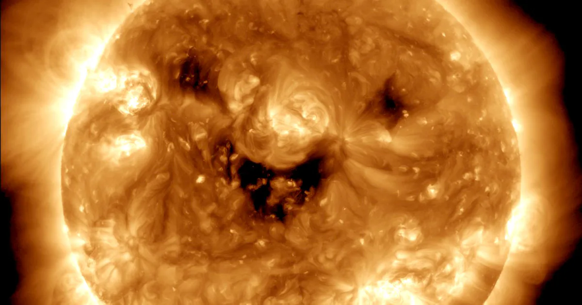 7 Point Sun NASA Photo Shows The Sun