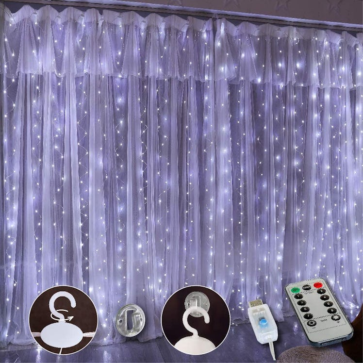 SINAMER LED Curtain Lights