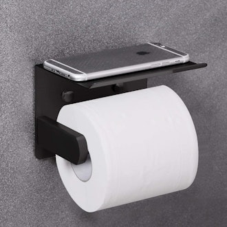 VAEHOLD Toilet Paper Holder with Shelf