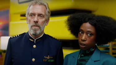 Ryan (Hugh Laurie) and Rav (Nikki Amuka-Bird) realize the ship is full of psychotic criminals. 
