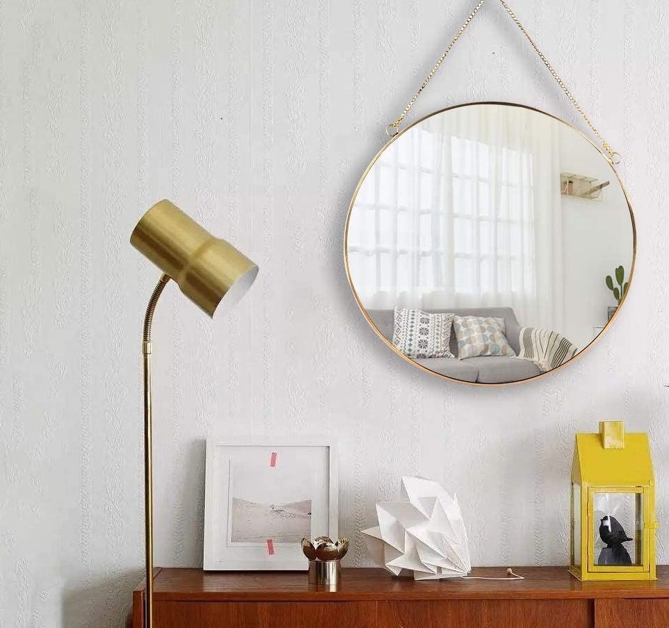 LONGWIN Hanging Wall Mirror