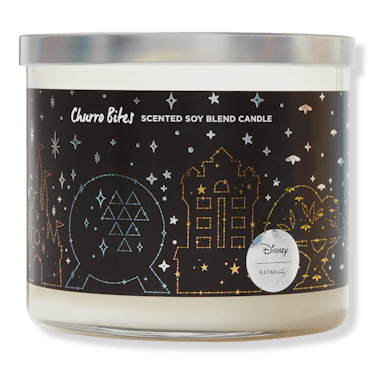 The Ulta x Disney Parks Collection includes a churro-scented candle. 
