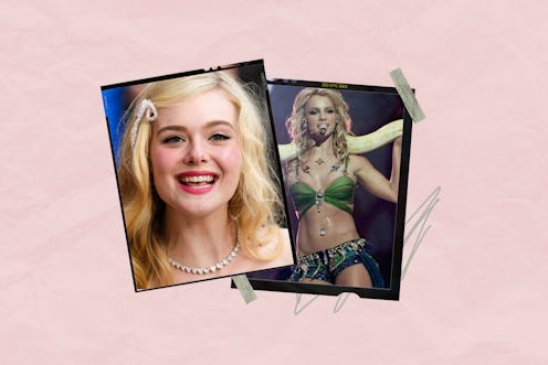 Elle Fanning Wore A Britney Spears 'I'm A Slave 4 U' Halloween Costume