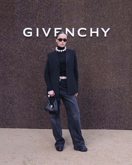 Ella Emhoff attends Givenchy Spring/Summer 2023 runway show