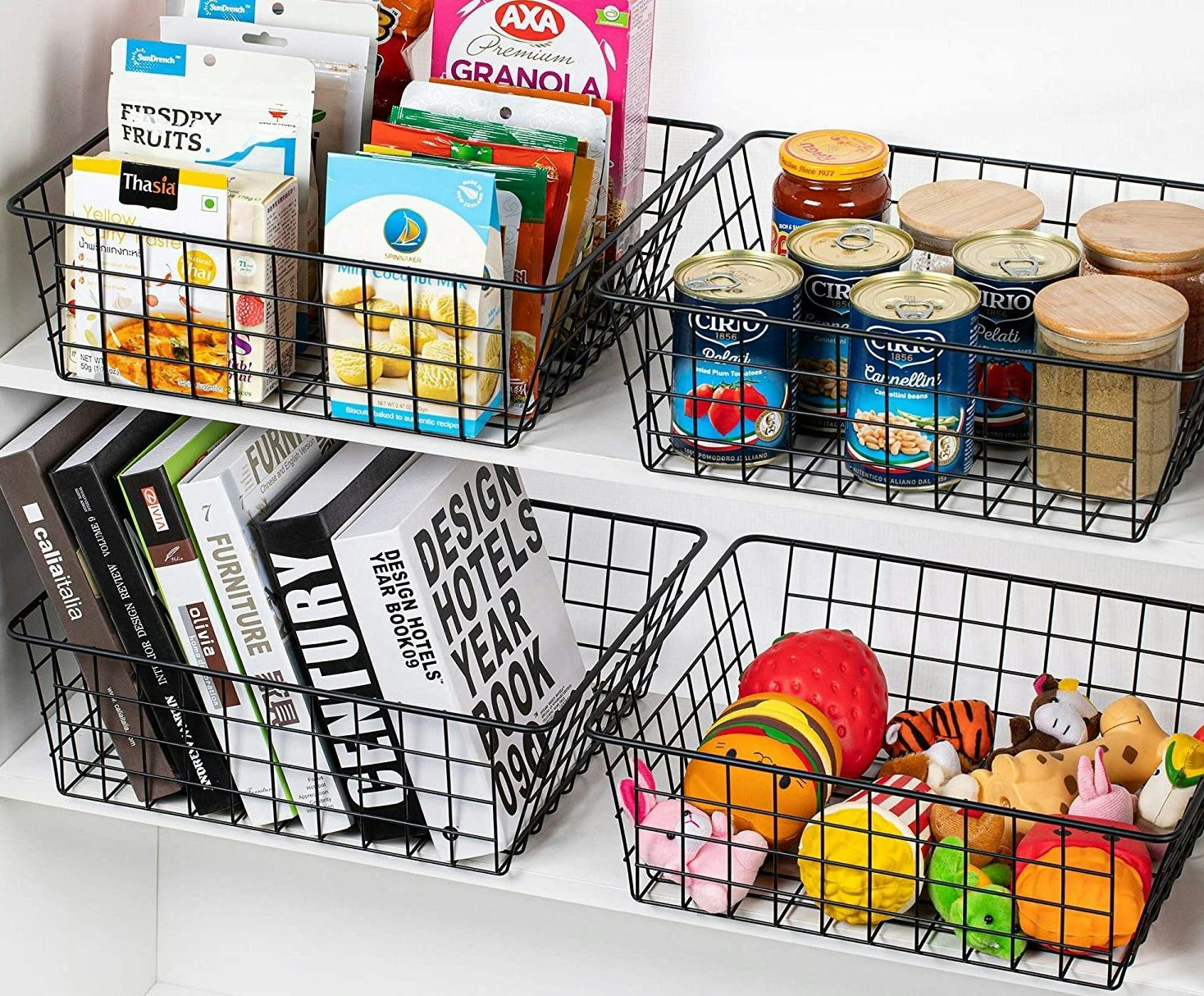 Vtopmart Wire Baskets (4-Pack)