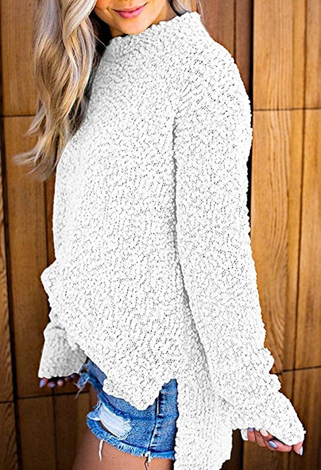 Imily Bela Fuzzy Knitted Sweater