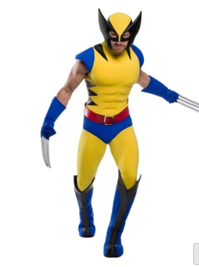 Premium Marvel Men's Wolverine Costume