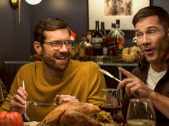 Billy Eichner and Luke Macfarlane in Bros