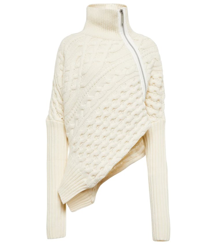 Sacai Cable Knit Sweater