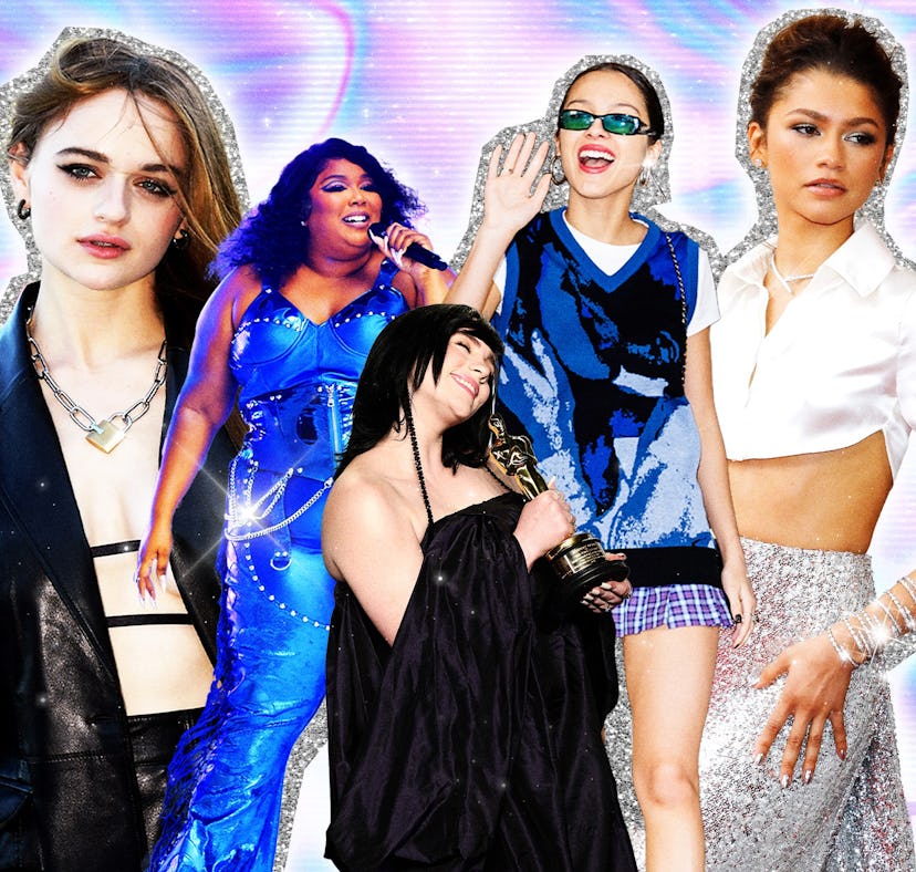 Celebrities wearing what fall 2022 fashion trend to try based on your aura color.