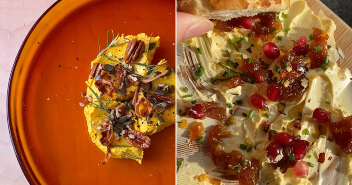 12 Vegan Butter Board Ideas From TikTok Include Fall-Themed Recipes