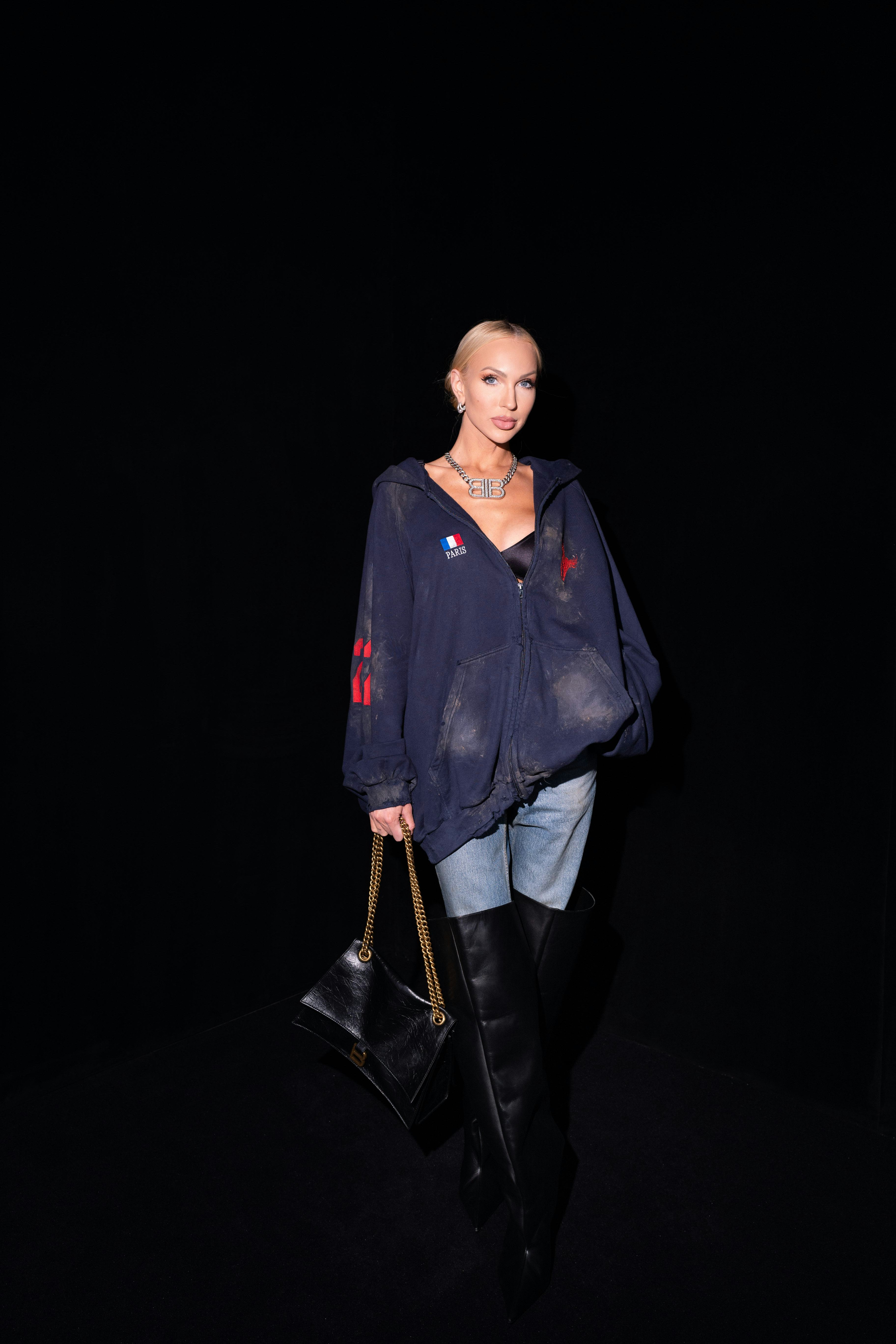 Christine Quinn at Balenciaga