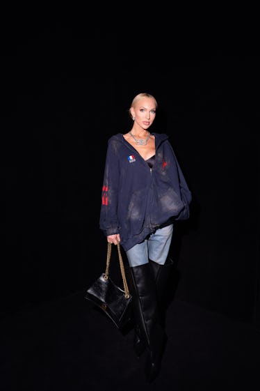 Christine Quinn at Balenciaga