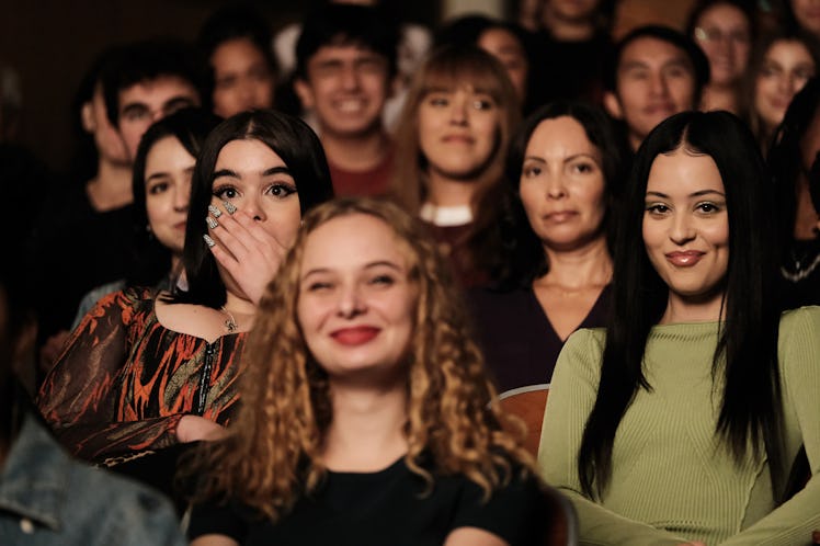 Barbie Ferreira and Alexa Demie in a scene of HBO's Euphoria.