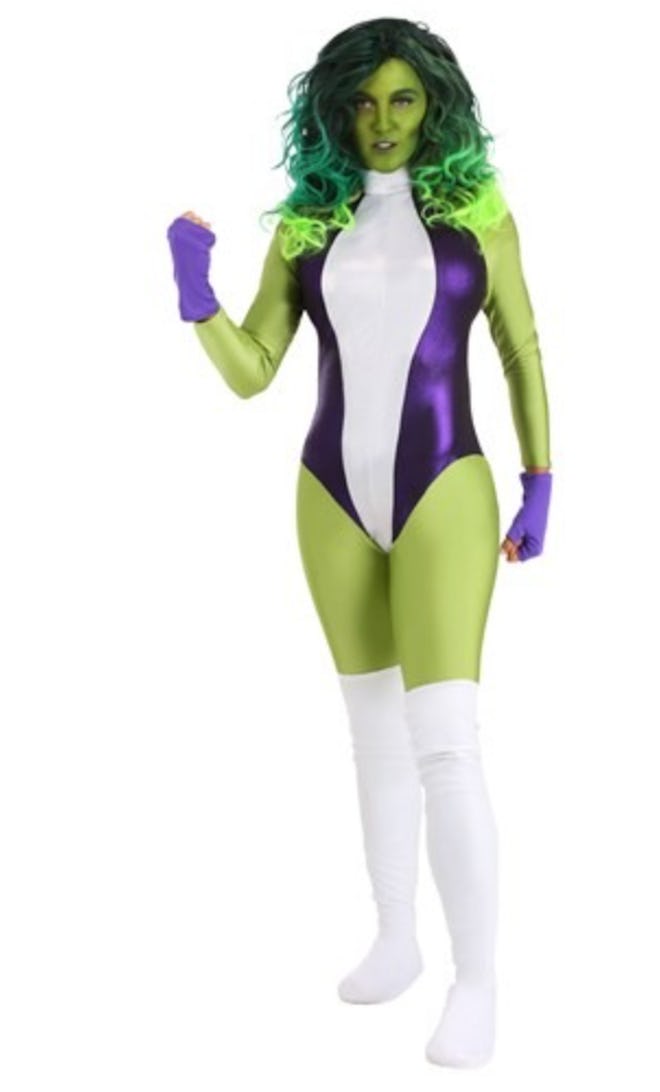 Women's She Hulk Deluxe Costume