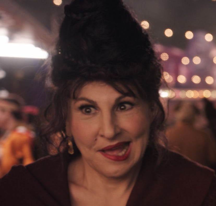 Kathy Najimy as Mary Sanderson in 'Hocus Pocus 2.'