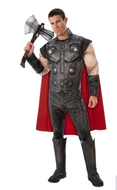 Deluxe Marvel Avengers Endgame Men's Thor Costume