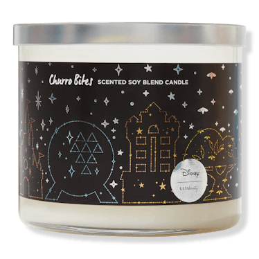 The Ulta x Disney Parks Collection includes a churro-scented candle.