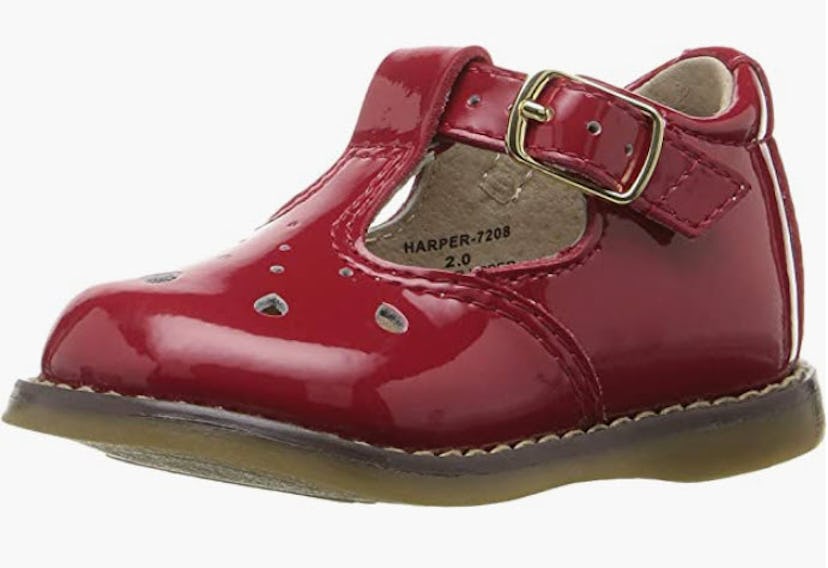 FOOTMATES Harper Mary Jane T-Strap Walking Shoe