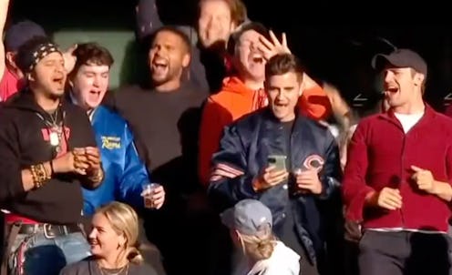 The cast of 'Ted Lasso' singing "Sweet Caroline".