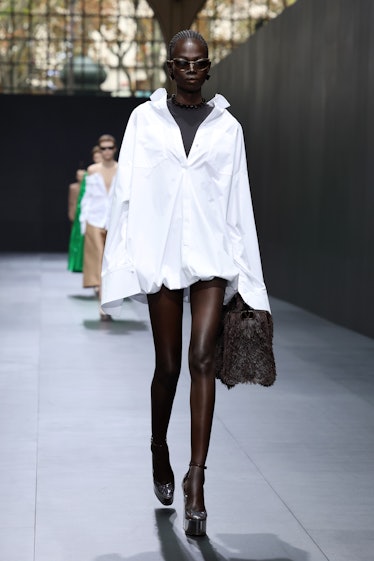 Valentino Spring 2023 Paris Fashion Week Review: Haute Logomania