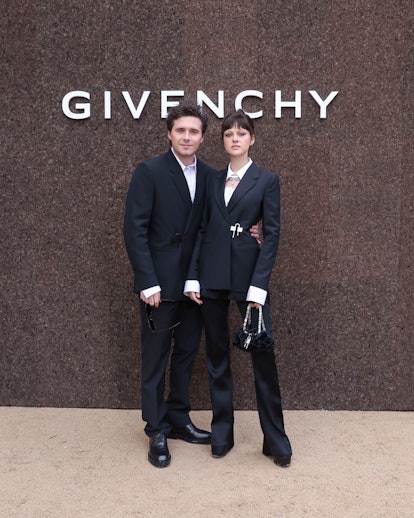 Nicola Peltz and Brooklyn Beckham at Givenchy Spring/Summer 2023 show