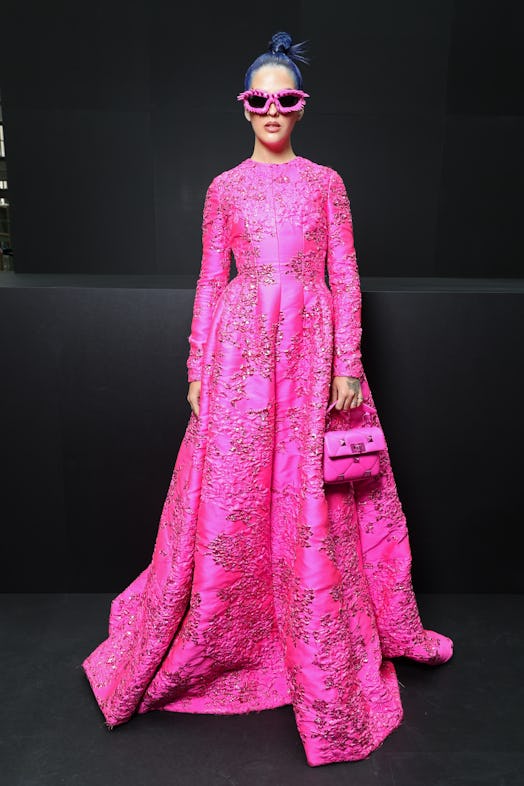 Sita Abellan attends the Valentino Womenswear Spring/Summer 2023 show as part of Paris Fashion Week ...