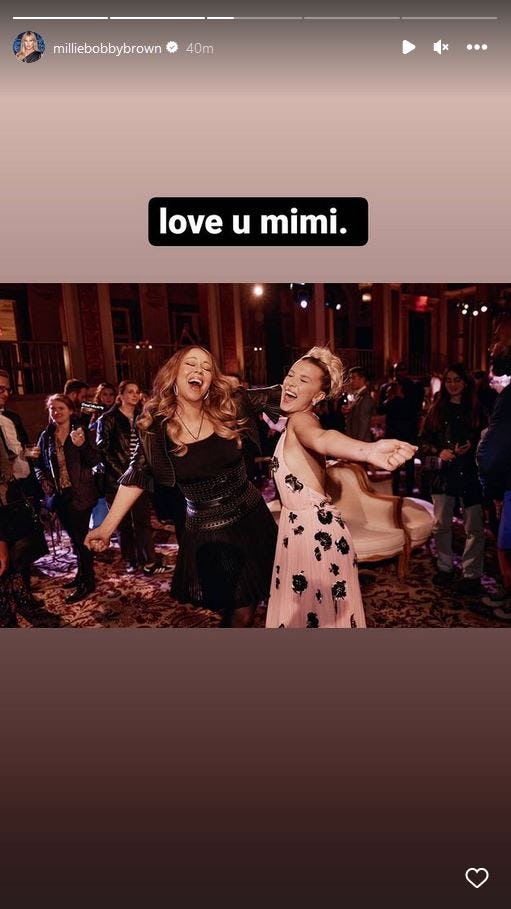 Millie Bobby Brown & Mariah Carey May Have Recorded Music Together