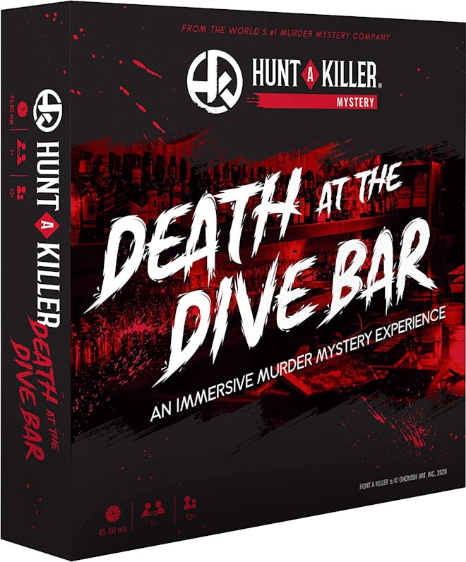 This immersive detective board game challenges you to solve a death at a dive bar.