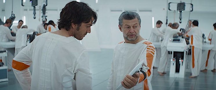 Diego Luna and Andy Serkis in Andor