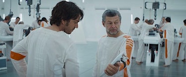 Diego Luna and Andy Serkis in Andor
