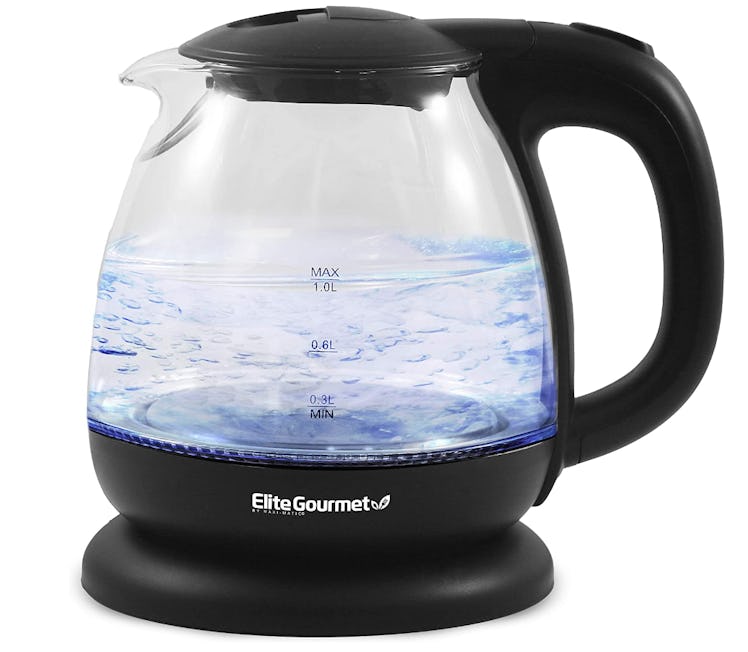 Elite Gourmet Cordless Glass Kettle