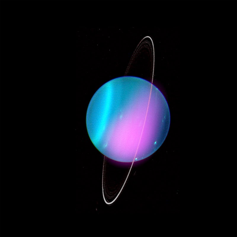 Neon Uranus, as seen in X-Ray wavelengths
