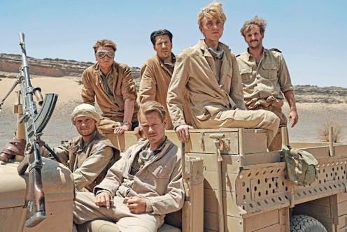 BBC One series 'SAS Rogue Heroes' cast picture featuring Alfie Allen