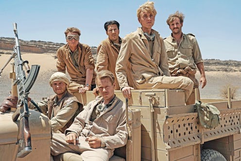 BBC One series 'SAS Rogue Heroes' cast picture featuring Alfie Allen