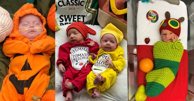 In a now-viral Facebook post, a local Illinois hospital shared photos of babies in their NICU units ...