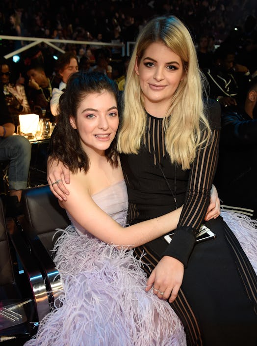 Lorde and India Yelich-O'Connor during the 2017 MTV Video Music Awards at The Forum on August 27, 20...