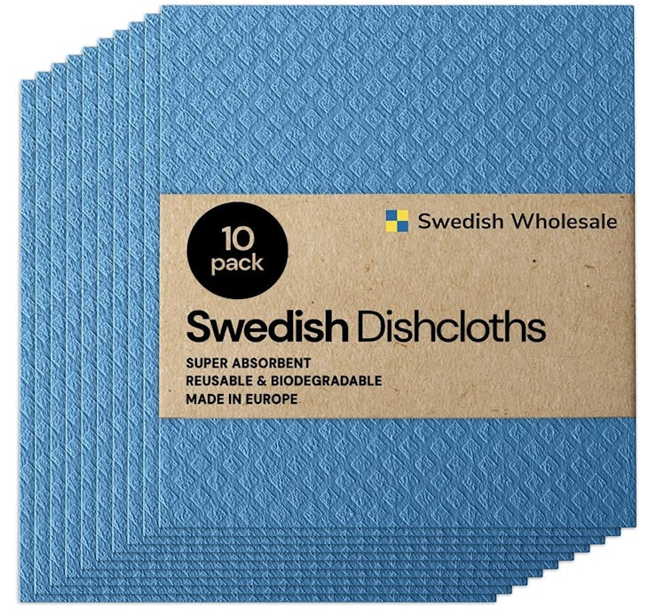 Swedish Wholesale Dish Cloths (10-Pack)