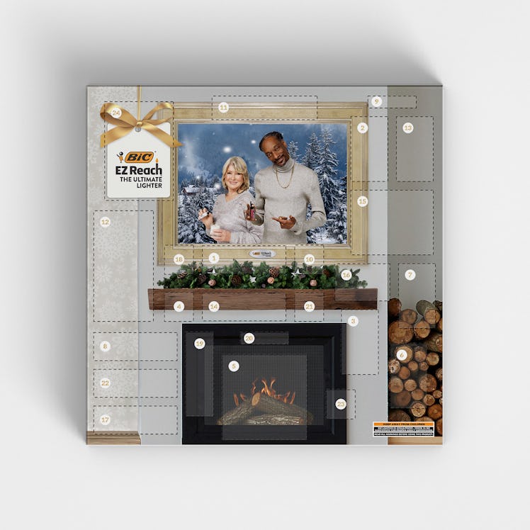 Here's how to get Martha Stewart and Snoop Dogg's BIC advent calendar. 