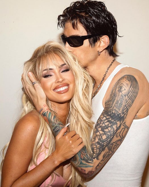 Megan Fox MGK Pamela Anderson Tommy Lee Halloween hair