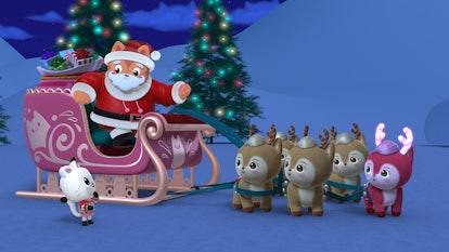 Santa Kitty returns to 'Gabby’s Dollhouse!'