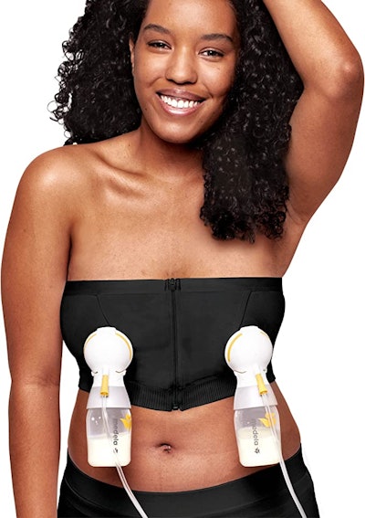 PumpEase Hands Free Pump Bra, Small, Adjustable, Works for All