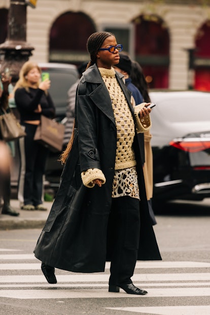 Paris Fashion Week Spring/Summer 2023 Street Style Is So Simple & Chic