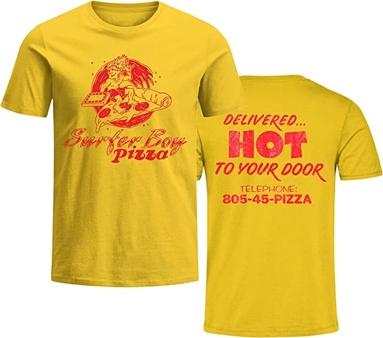 Stranger Things Surfer Boy Pizza Shirt