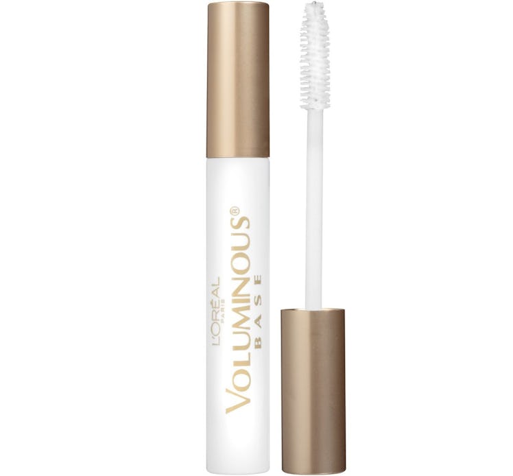 loreal paris voluminous lash primer is the best overall white mascara