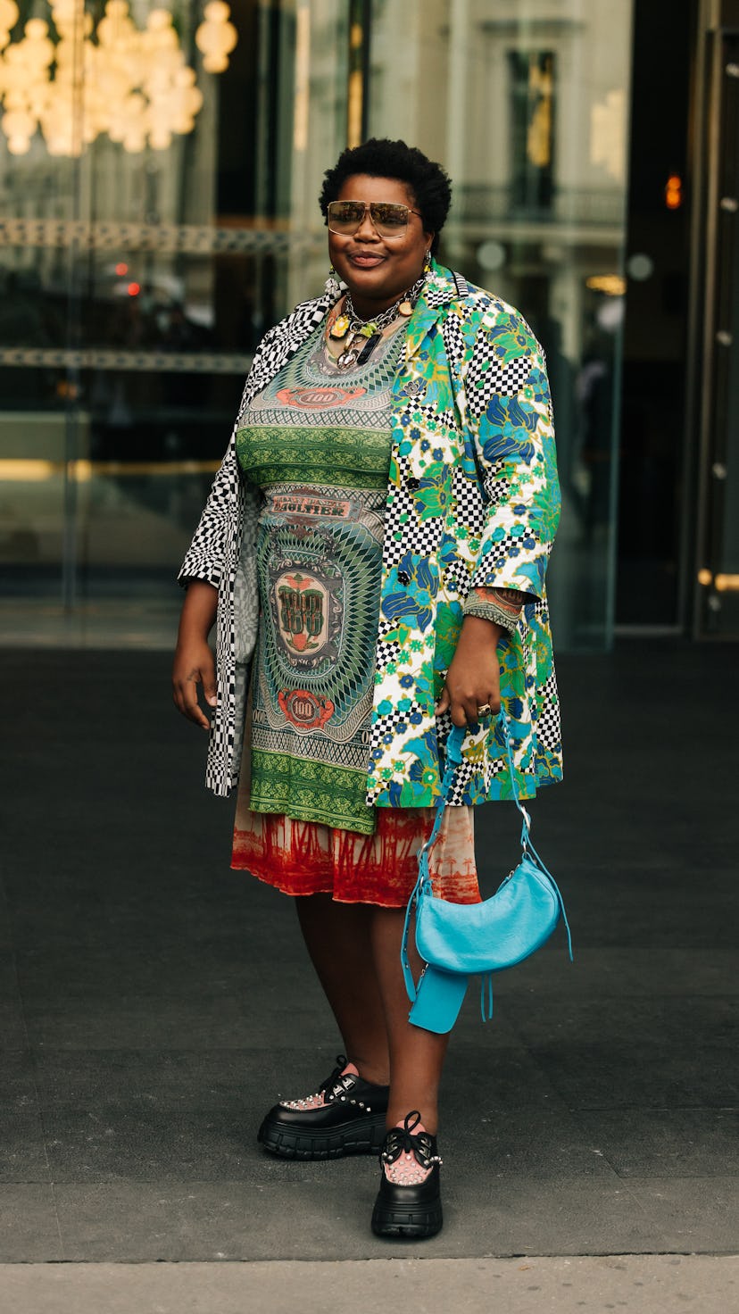 Gabriella Karefa Johnson at paris fashion week