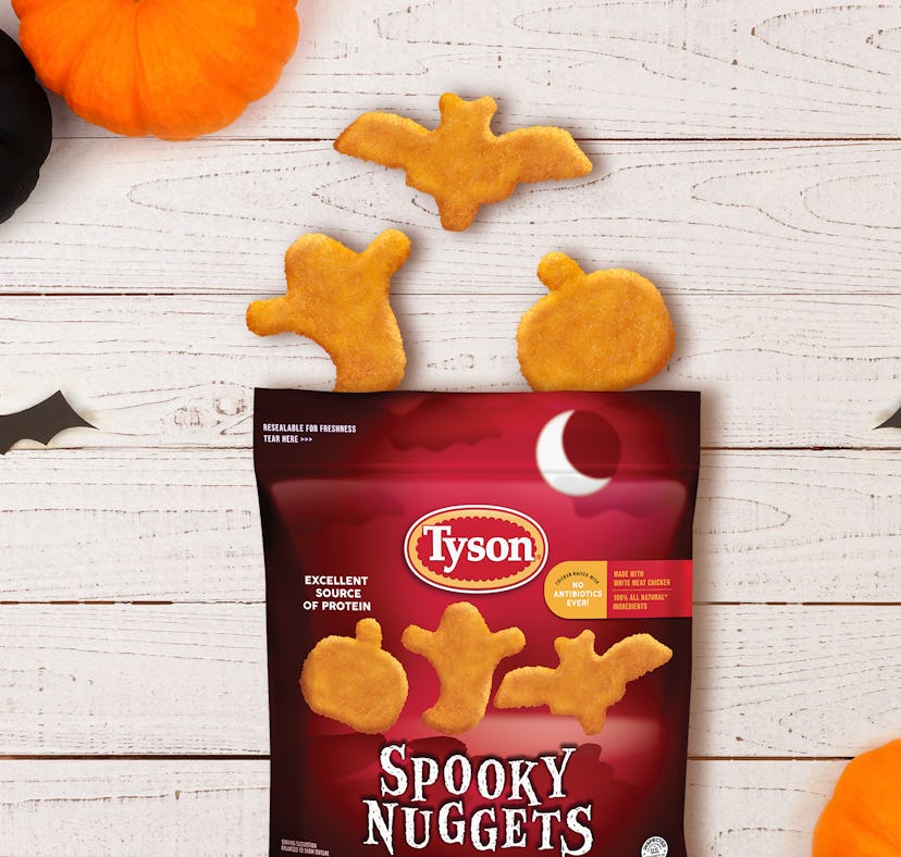 Here's how to get Tyson's Halloween-themed chicken nuggets.